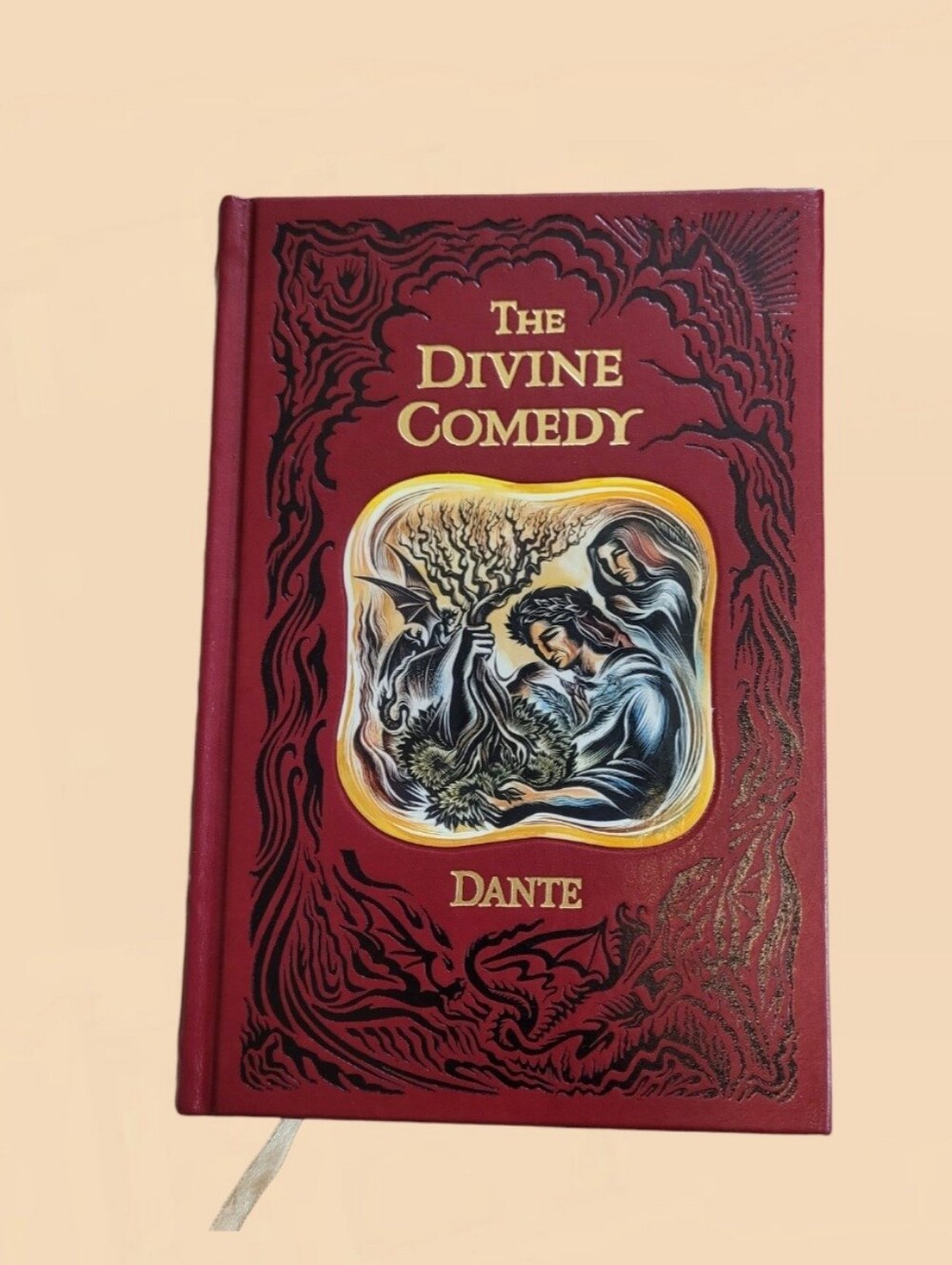 THE DIVINE COMEDY DANTE ALIGHIERI BARNES & NOBLE LEATHERBOUND COLLECTORS 2008